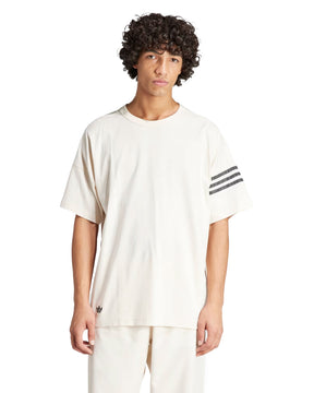 T-Shirt Uomo Adidas Neuclassic Panna