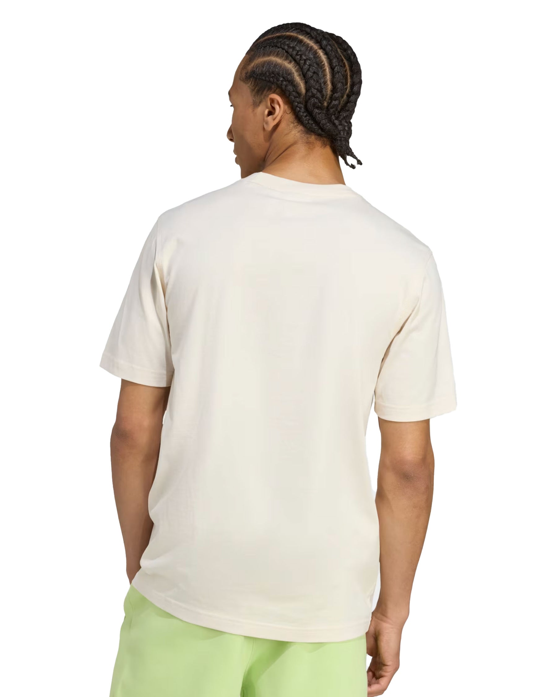 T-Shirt Uomo Adidas Trefoil Ess Tee Wonwhi-White