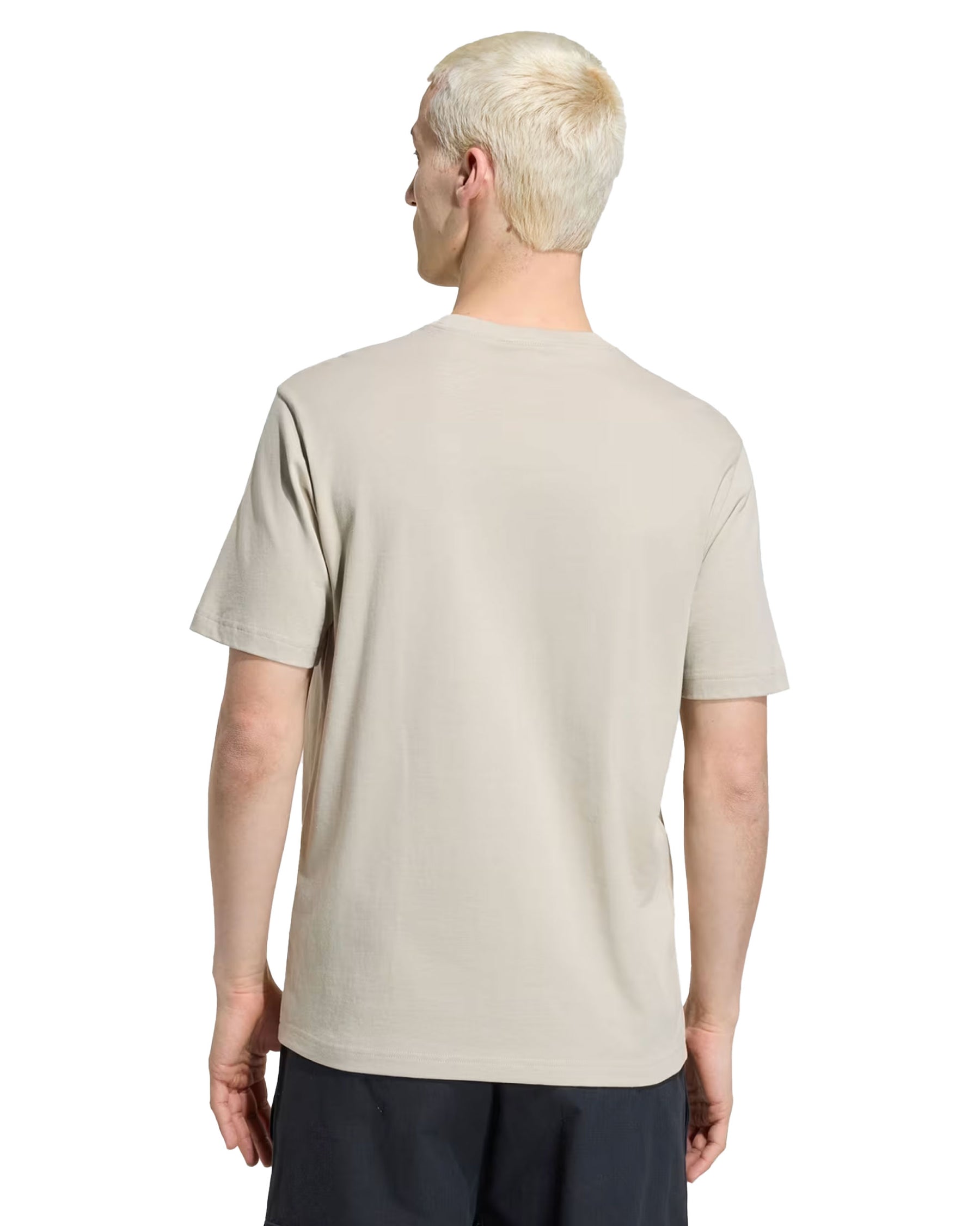 T-Shirt Uomo Adidas Trefoil Essential Beige