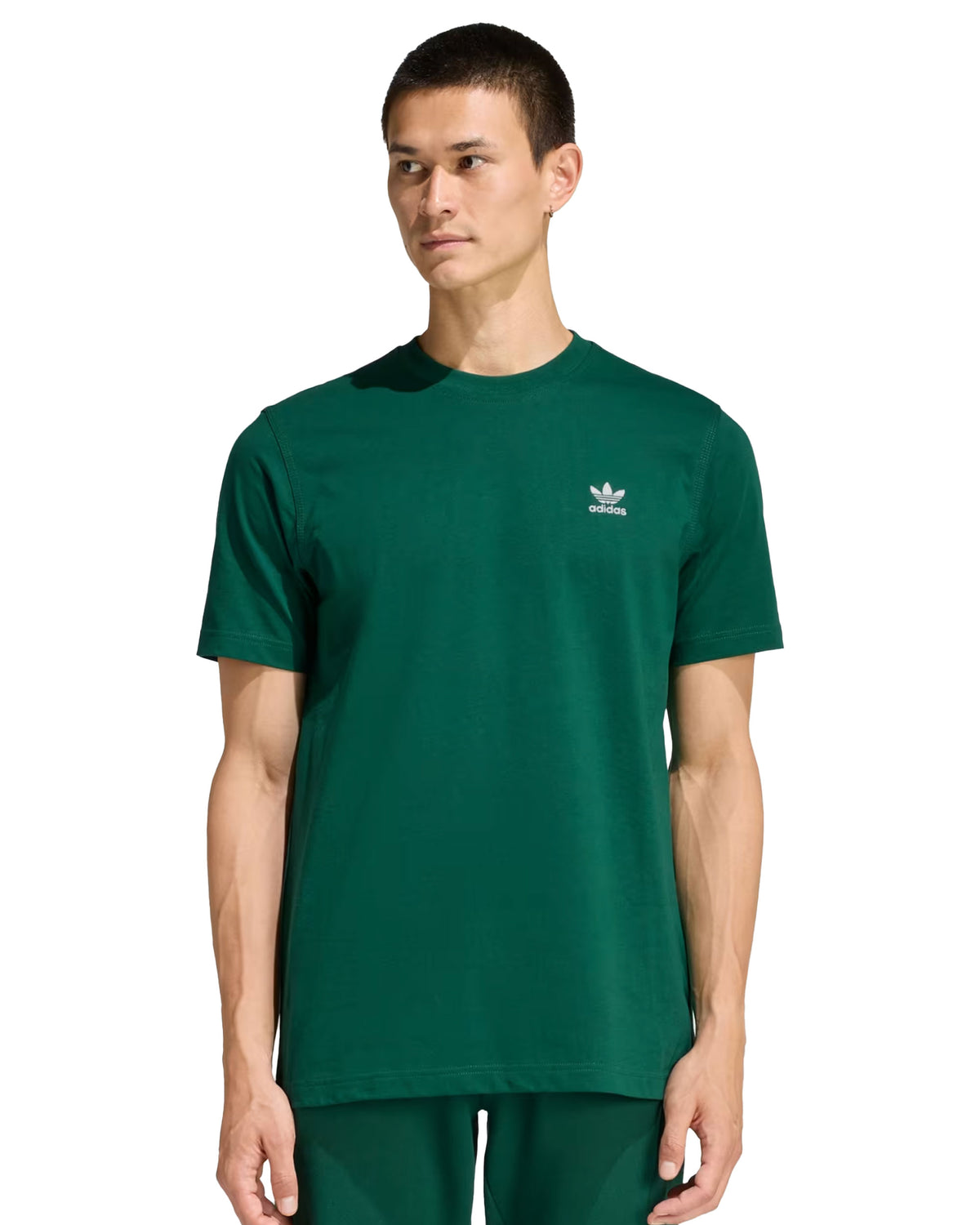 T-Shirt Uomo Adidas Trefoil Essential Verde
