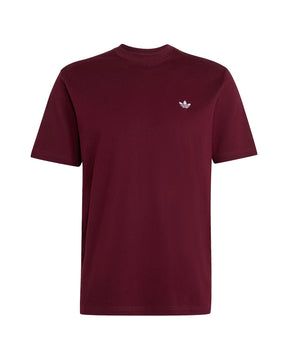 T-Shirt Uomo Adidas Trefoil Essentials Bordeaux