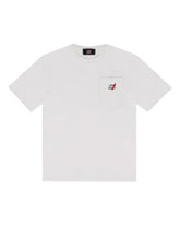 Man Tee After Label Mysen Pocket White