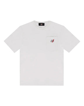 Man Tee After Label Mysen Pocket White
