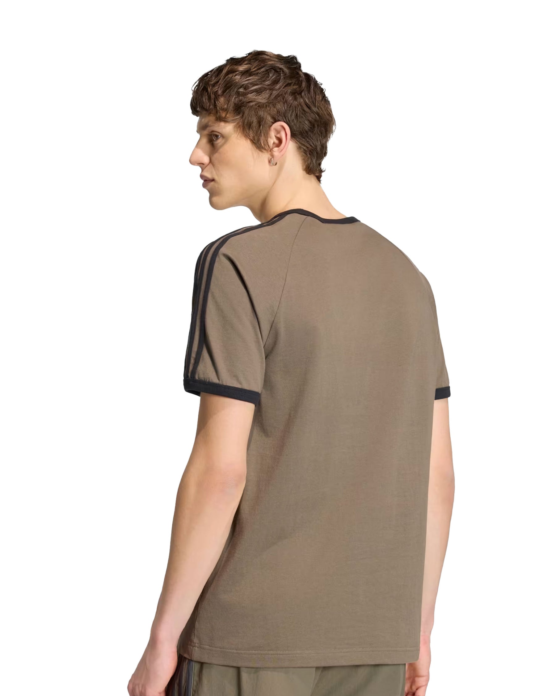 Aidas 3-Stripes Men's T-Shirt Dark Green