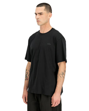 T-Shirt Uomo Alpha Industries Base Tee UV Nero