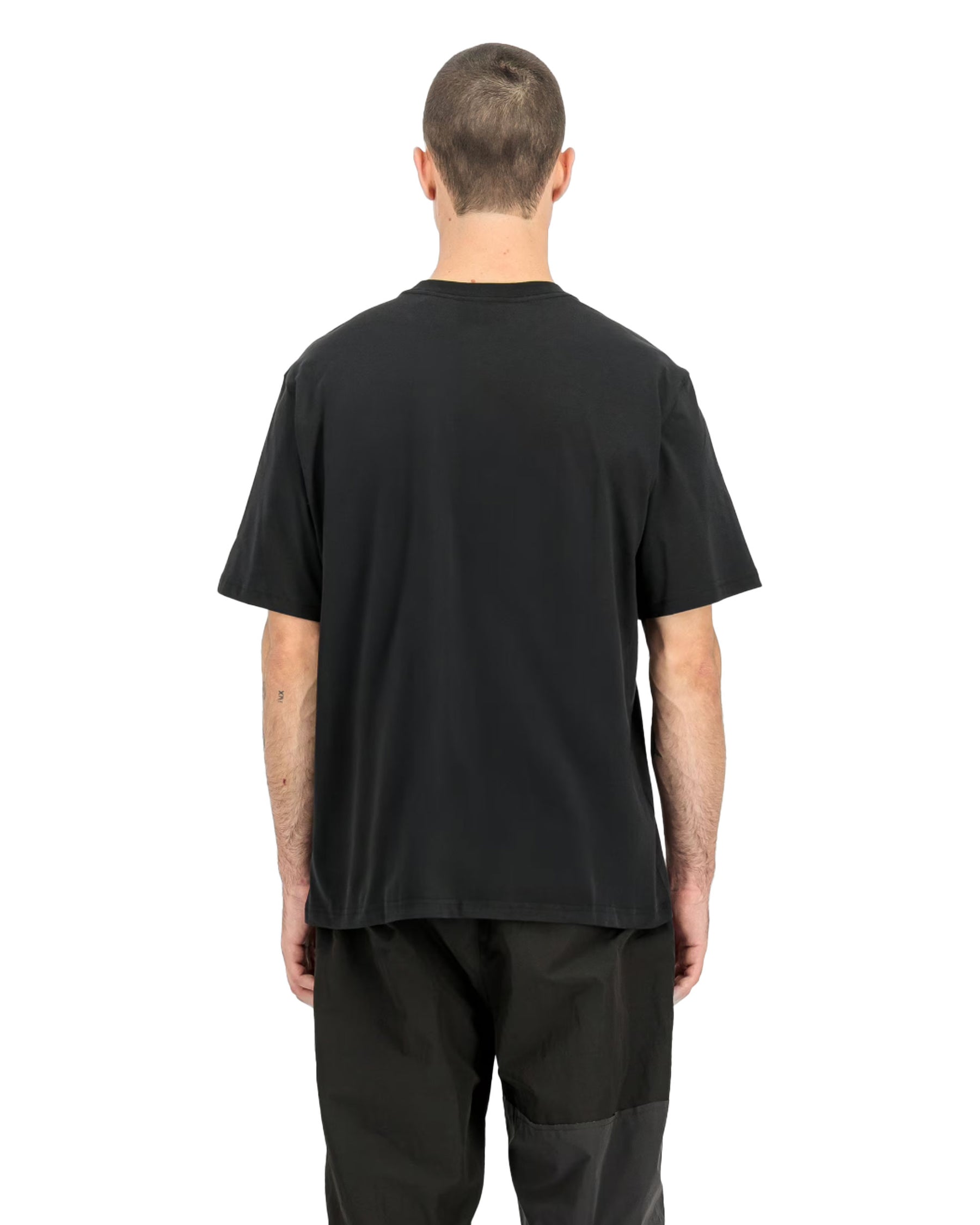 T-Shirt Uomo Alpha Industries Base Tee UV Nero