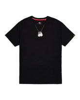 T-Shirt Uomo Alpha Industries Dog Tag Nero