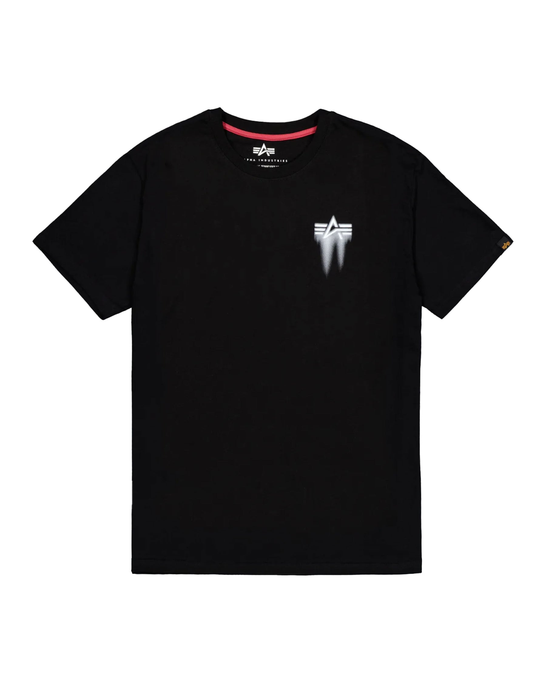Alpha Industries Spray Print Men's T-Shirt Black