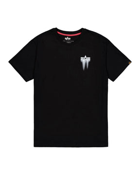 Alpha Industries Spray Print Men's T-Shirt Black
