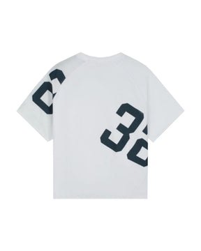 T-Shirt Uomo 32 Jersey Blu Bianco