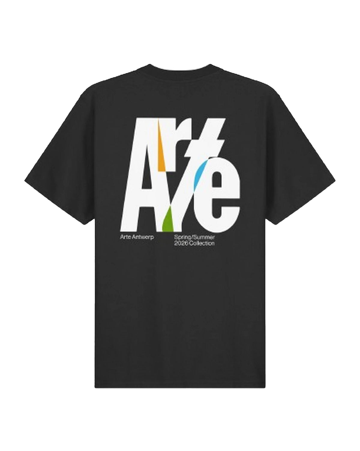 T-Shirt Uomo Big Logo Back Nero