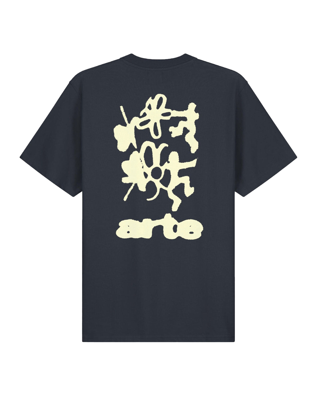 T-Shirt Uomo Blurry Back Blu