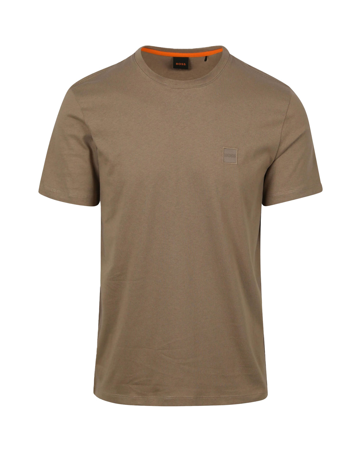 Man Tee Boss Basic Logo Beige