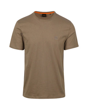 Man Tee Boss Basic Logo Beige