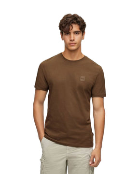 Man Tee Boss Tales Brown