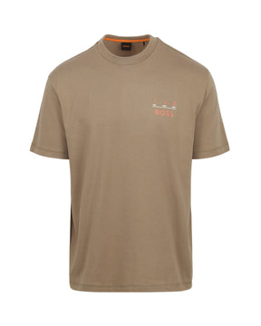 Man Tee Boss Te Records Open Brown