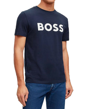 Man Tee Boss Thinking 1 Blue