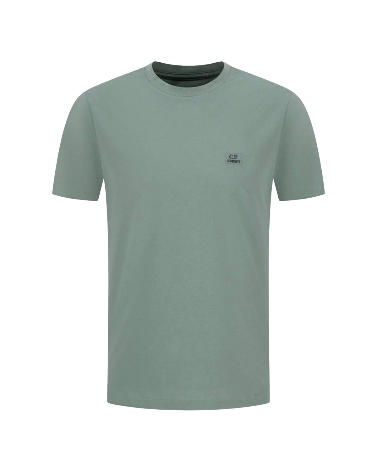 T-Shirt Uomo Basic Logo Verde
