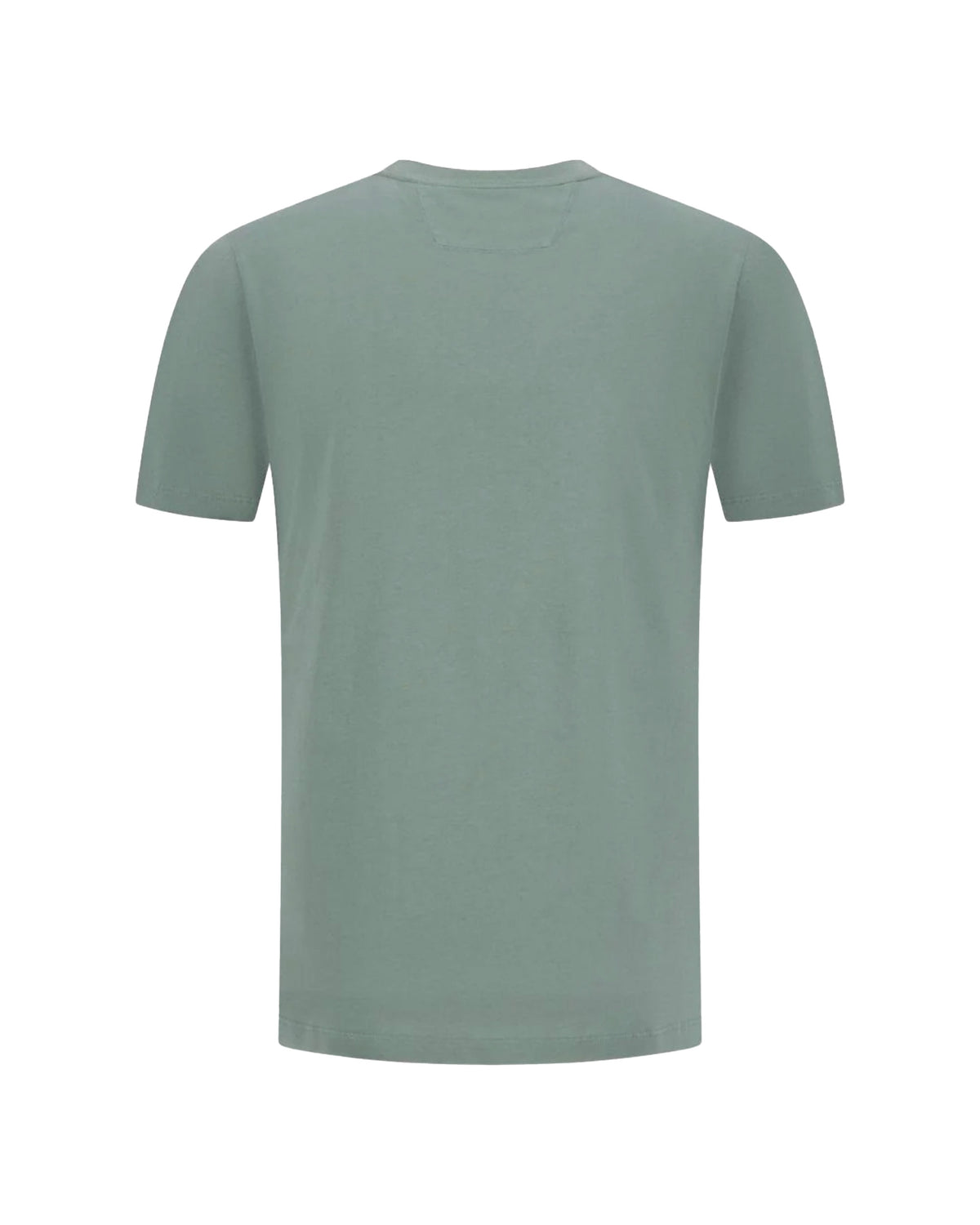 T-Shirt Uomo Basic Logo Verde