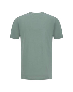 T-Shirt Uomo Basic Logo Verde