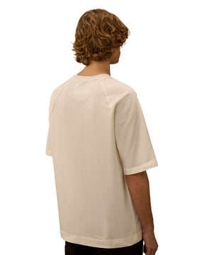 T-Shirt Uomo Light Fleece Panna