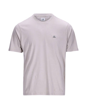 T-Shirt Uomo Logo Patch Sabbia