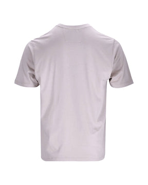 T-Shirt Uomo Logo Patch Sabbia