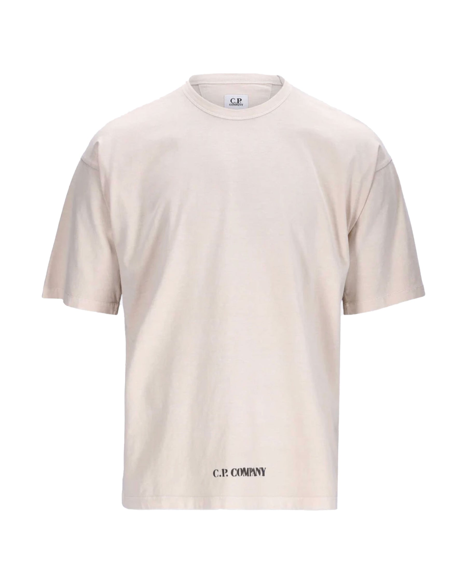 T-Shirt Uomo Short Sleeve In 1020 Jersey Panna