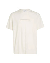 T-Shirt Uomo Calvin Klein Color Embossed Logo Beige