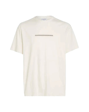 T-Shirt Uomo Calvin Klein Color Embossed Logo Beige