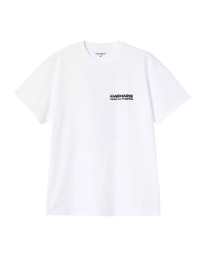 T-Shirt Uomo Carhartt Wip Cubist Bianco