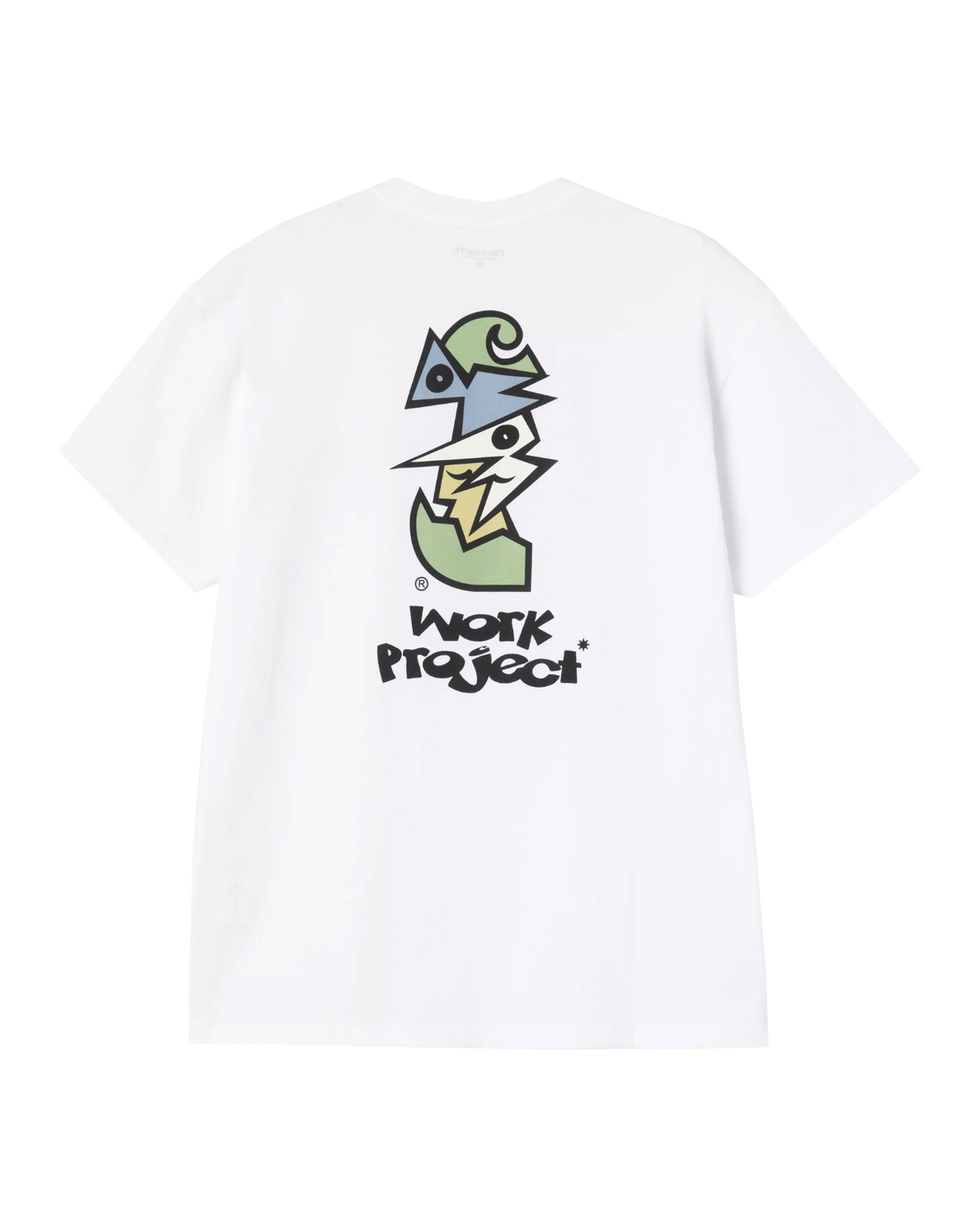 T-Shirt Uomo Carhartt Wip Cubist Bianco