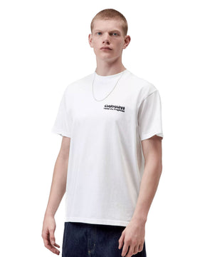 T-Shirt Uomo Carhartt Wip Cubist Bianco