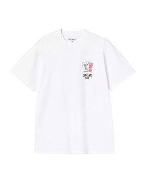 Carhartt Wip Playing Cards Men's T-Shirt White