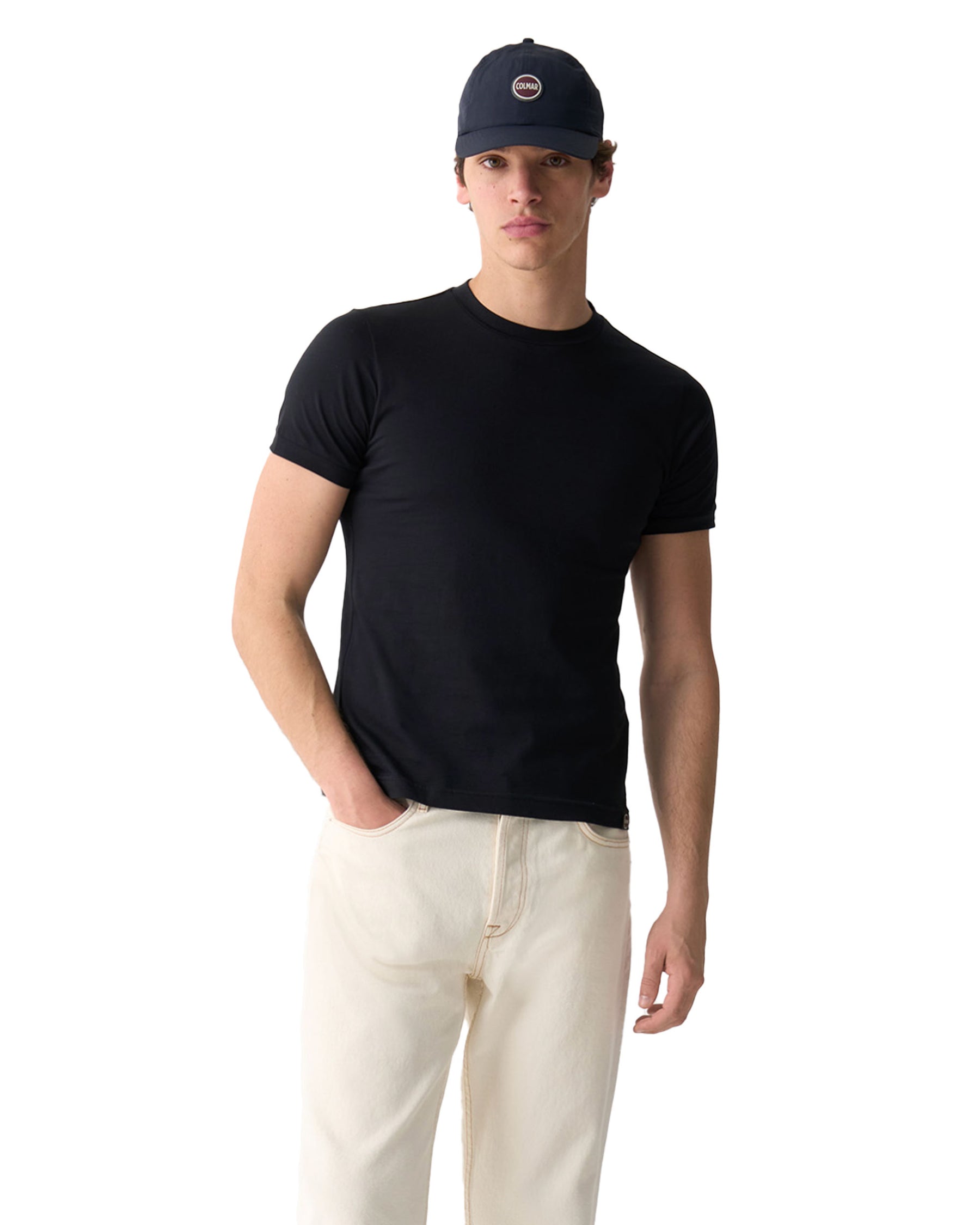Man's Tee Colmar Originals Supima Slim Black