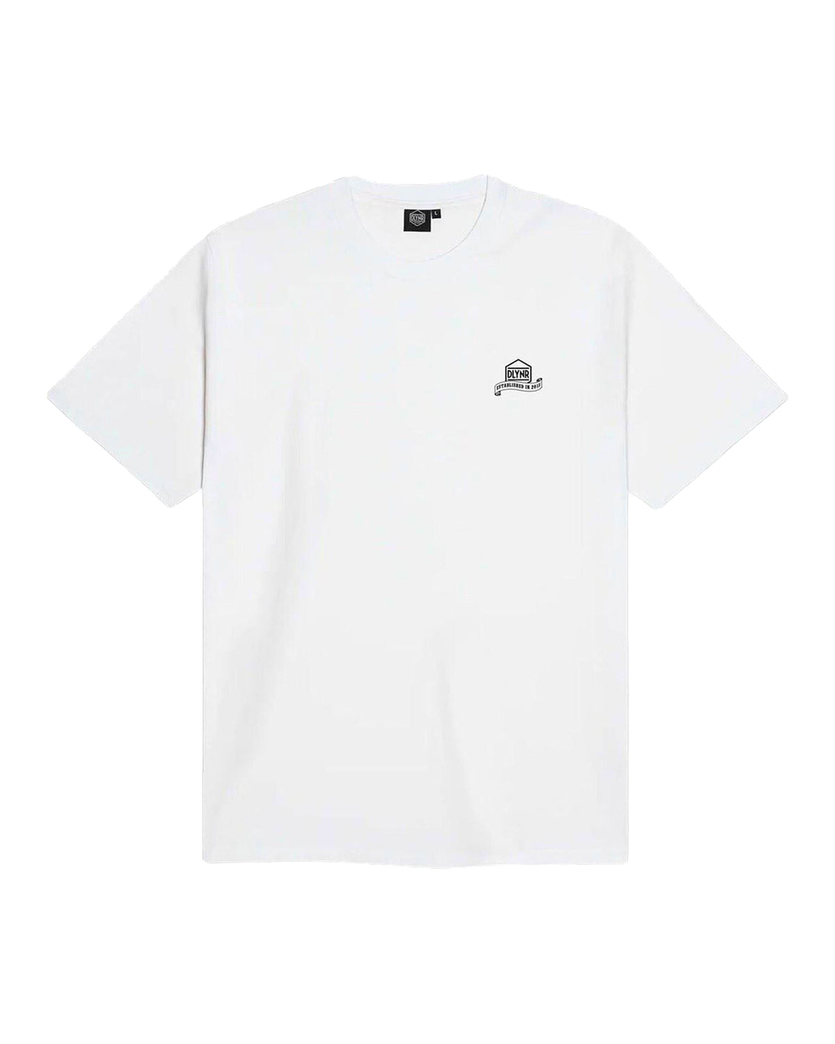 Man Tee DLYNR 10 Years Tee White