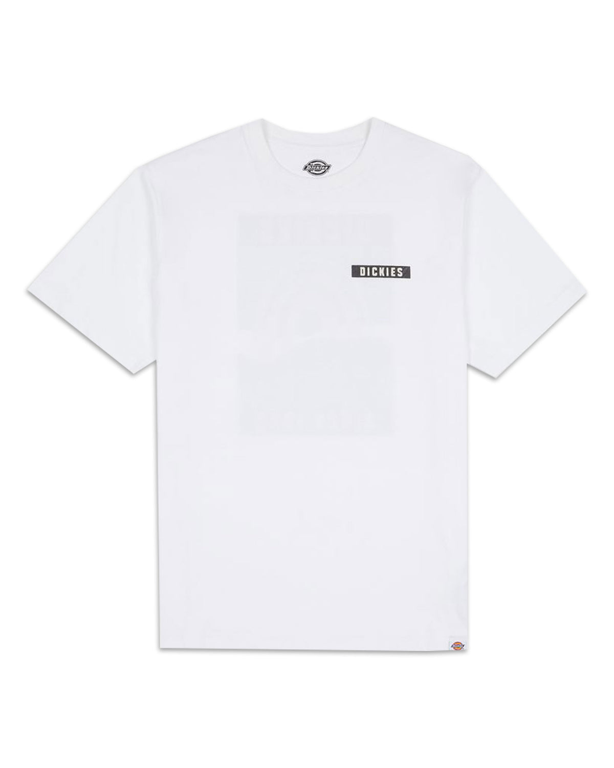 Man Tee Dickies Baker City White