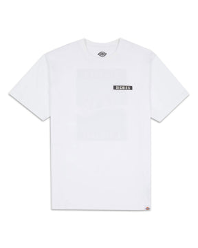 T-Shirt Uomo Dickies Baker City Tee Bianco