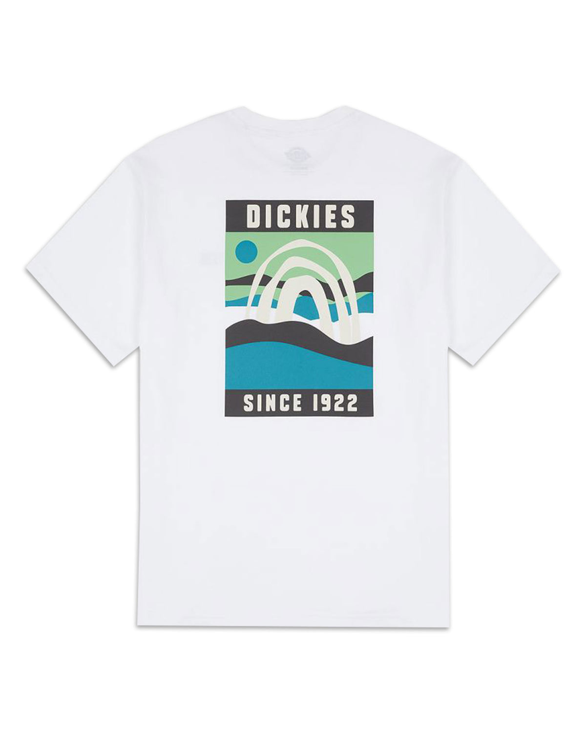 T-Shirt Uomo Dickies Baker City Tee Bianco