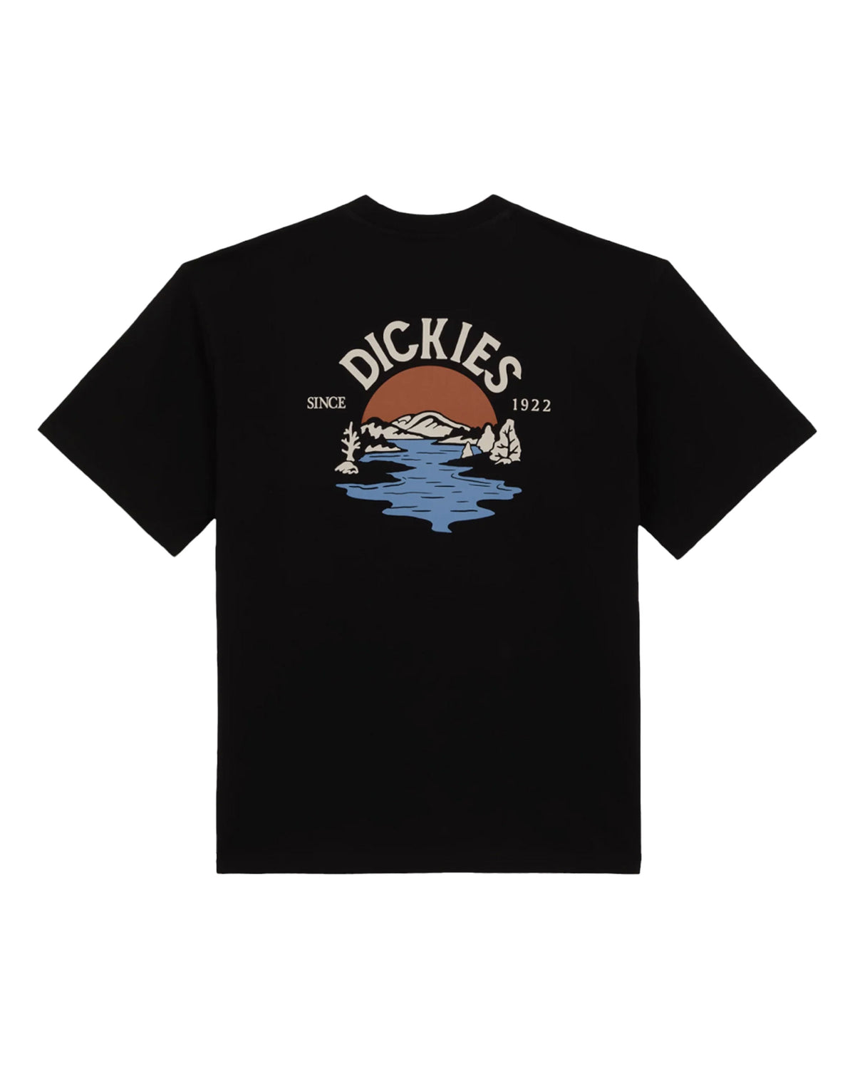 T-Shirt Uomo Dickies Beach Black