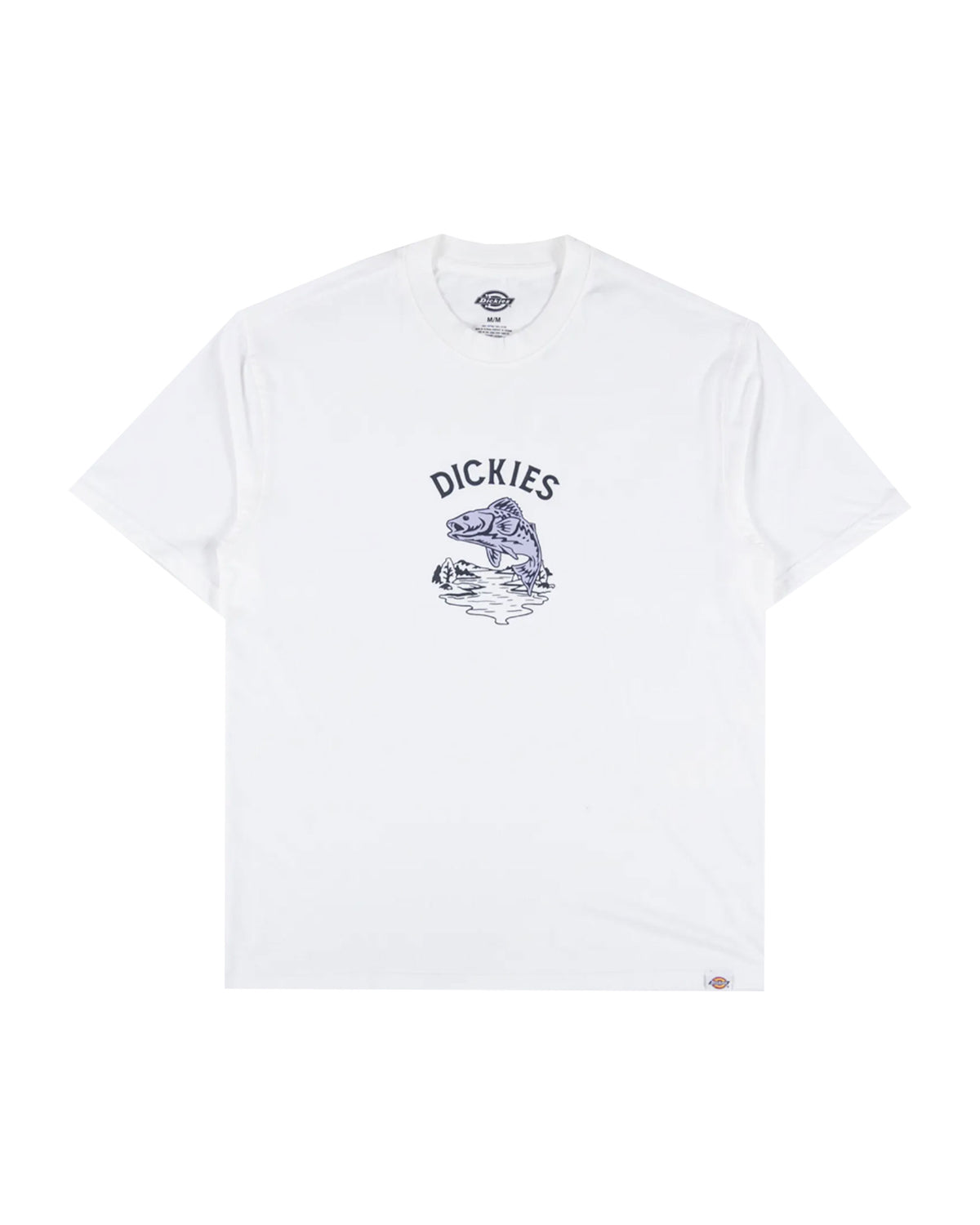T-Shirt Uomo Dickies Dumfries White