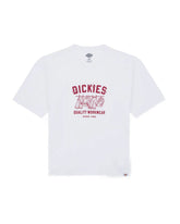 Man Tee Dickies Laundry Boxy Ss White