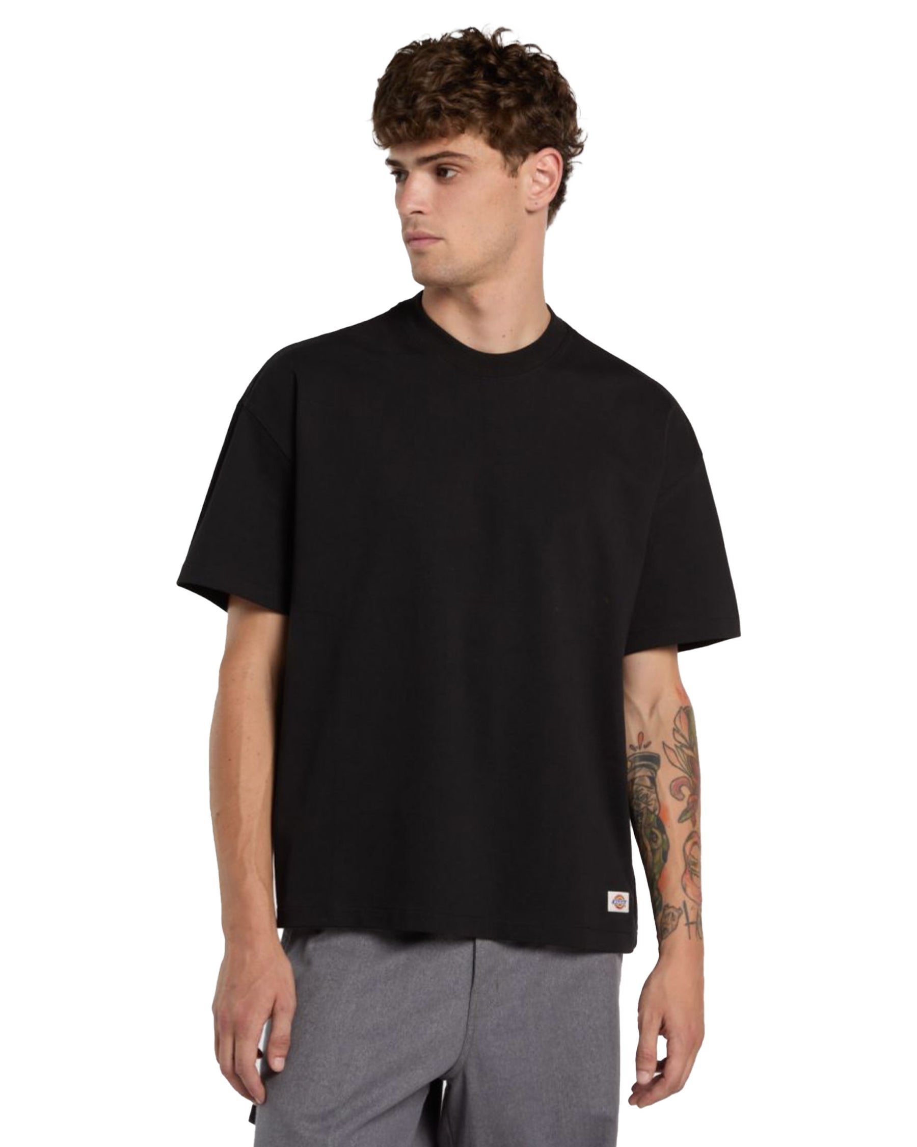 T-Shirt Uomo Dickies Mineral Heavy Weight Tee Ss Black