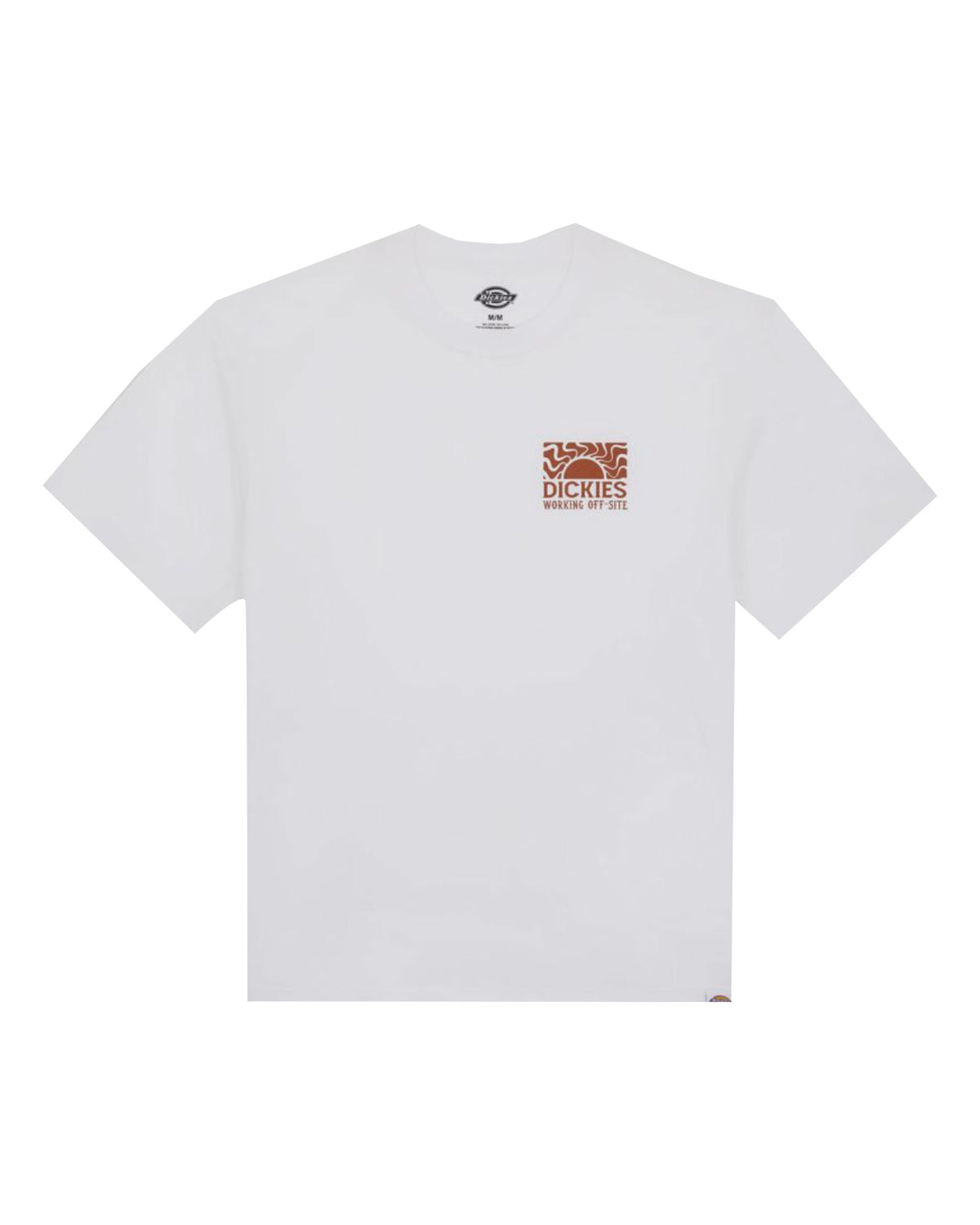 T-Shirt Uomo Dickies Saltville Tee Bianco