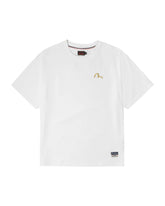 T-Shirt Uomo Evisu Seagull Embroidery Bianca
