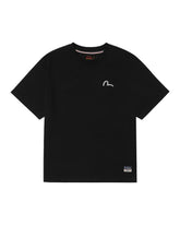 T-Shirt Uomo Evisu Seagull Embroidery Nera