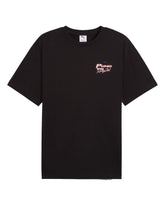 Men T-shirt Graphics Moto Relaxed Tee Black