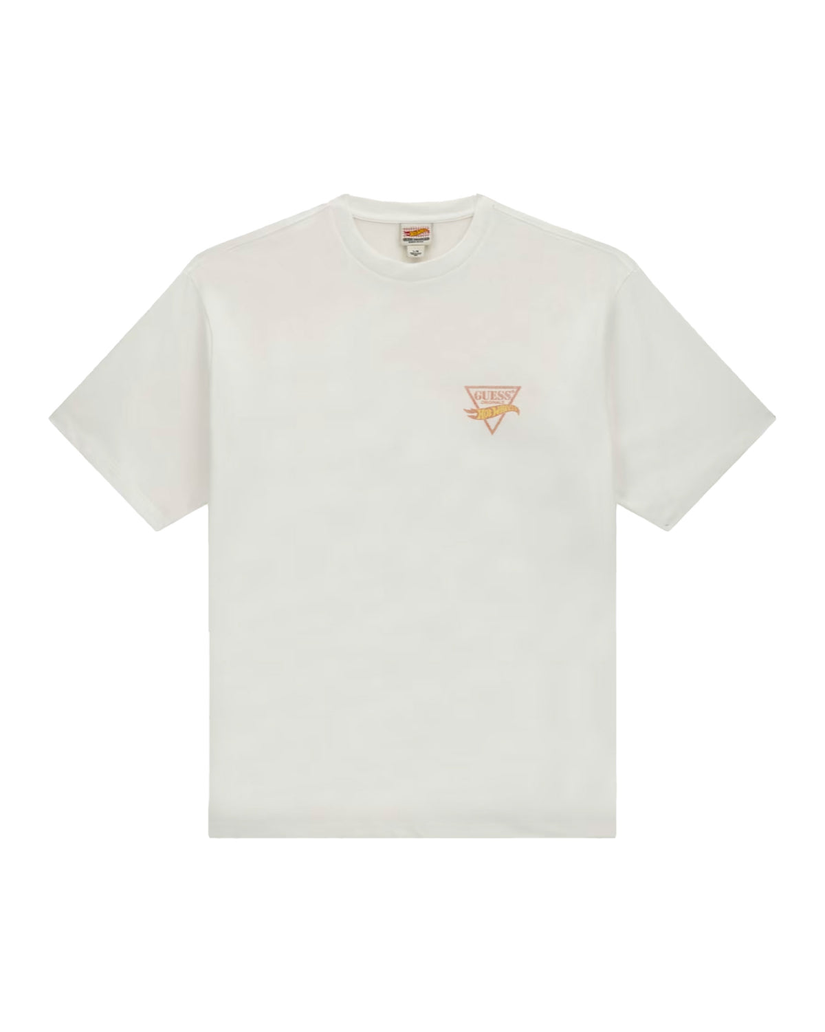 T-Shirt Uomo Guess x Hot Weels Printed Tee Bianco