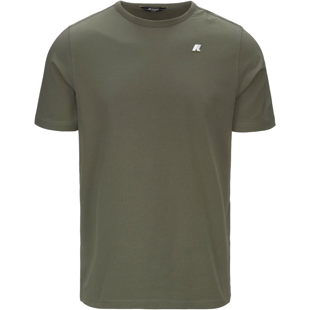 Tシャツ・カットソー K-WAY Men T-shirt Green K007JE0 WMR グリーン（緑）系 K-WAY(ケイウェイ) Tシャツ・カットソー