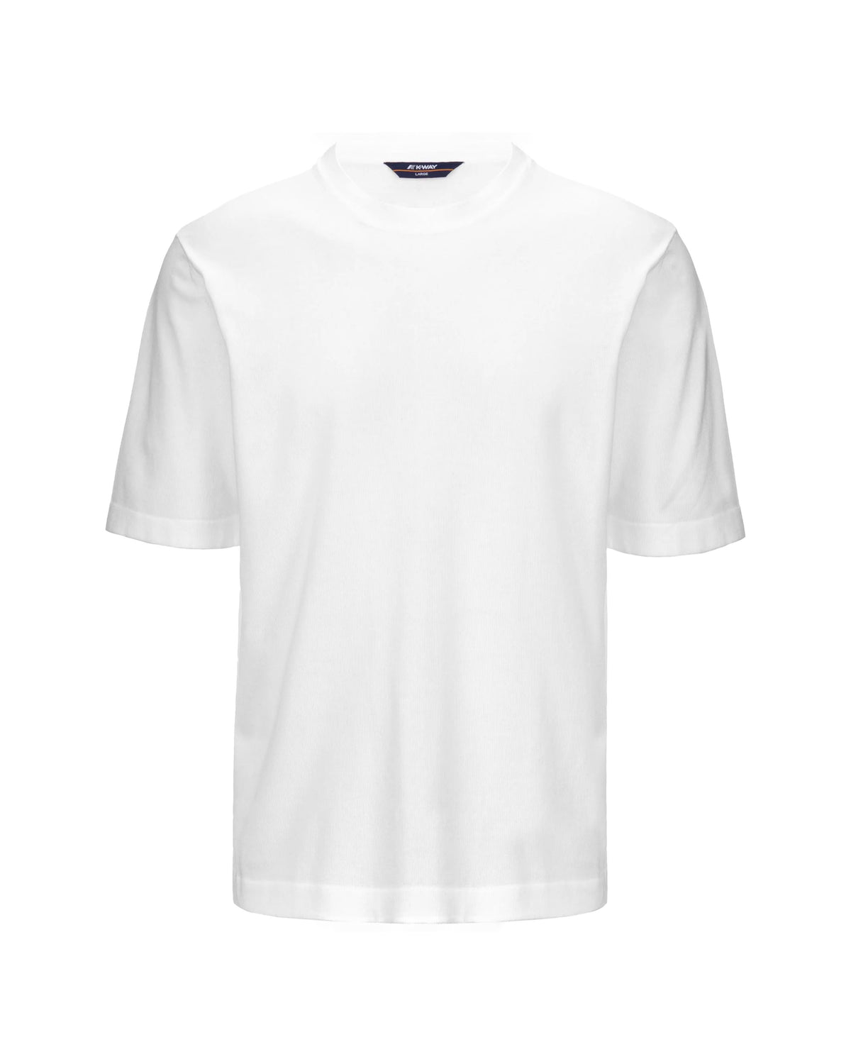 T-Shirt Uomo K-Way Combe Bianco